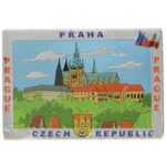 Magnetka Praha Hradčany kresba