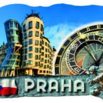 suvenýr tančicí dům