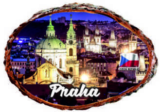 Magnetka Praha noční