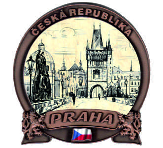 suvenýr magnetka Praha