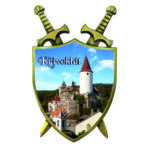 Magnetka kovová Křivoklát štít